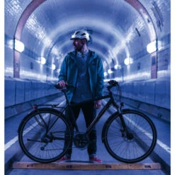 Casque Abus Hyban 2.0 - Signal Jaune -Vélo Accessoires Soldes Boutique casque abus hyban 20 signal jaune 4