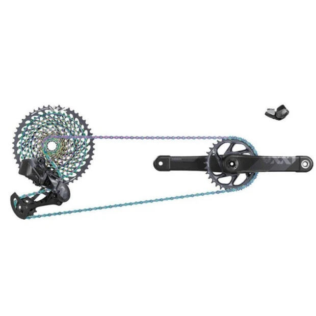 Cassette SRAM X01 Eagle XG-1299 (10-50) 12V Arc-en-Ciel 2 Cassette SRAM X01 Eagle XG-1299 (10-50) 12V Arc-en-Ciel – Image 2