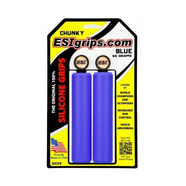 ESI Grips Grips ESI Chunky - Bleu 1 ESI Grips Grips ESI Chunky - Bleu