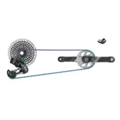 Groupe SRAM X01 Eagle AXS DUB - Manivelles 175 Mm