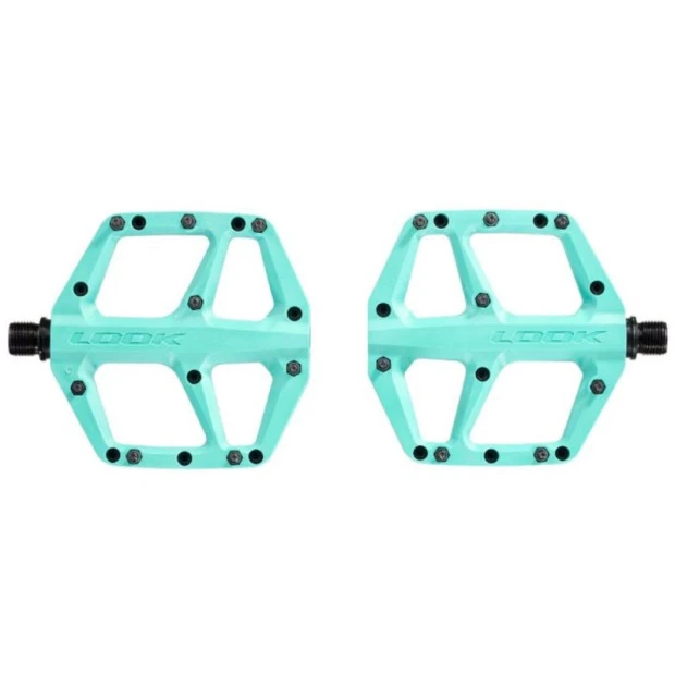 Pédales VTT Look Trail Fusion Bleu Glacial 2 Pédales VTT Look Trail Fusion Bleu Glacial – Image 2