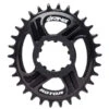 Plateau VTT Ovale Rotor Q-Rings - Direct Mount - SRAM GXP Boost - Offset: 3 Mm