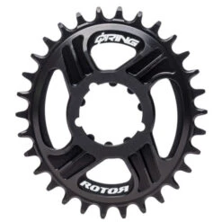 Plateau VTT Ovale Rotor Q-Rings - Direct Mount - SRAM GXP Boost - Offset: 3 Mm