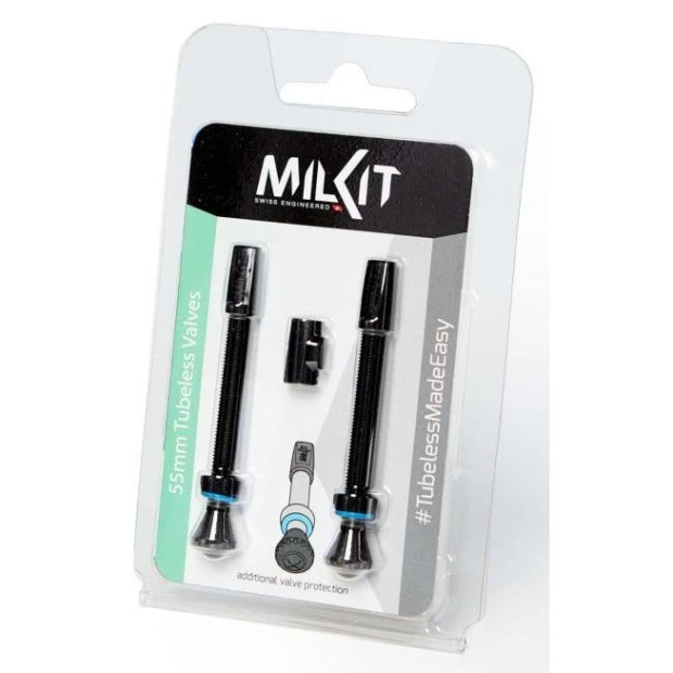 Valves Tubeless Milkit 55mm 1 Valves Tubeless Milkit 55mm